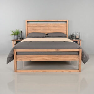 York Ribbed Bed Frame