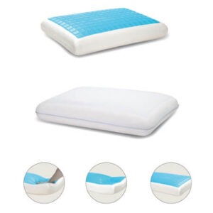 Spine Align Gel-Tech Memory Foam Pillow
